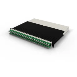 .one PATCHBOX Boxes Cat 6A 8HE STP 0,8m grün