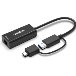 ORIGIN STORAGE USB3.0 OR USB-C (WITH USB-C MALE TO USB3.0 FEMALE ADAPTER) T