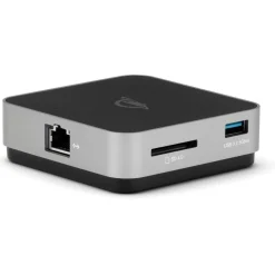 OWC 6-Port Travel Dock 100W- Space Gray (ethernet)