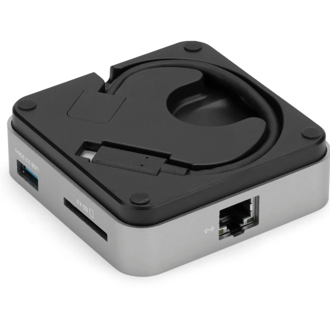 OWC 6-Port Travel Dock 100W- Space Gray (ethernet)