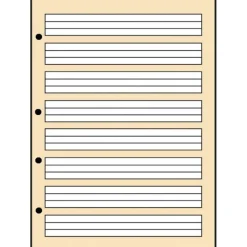 OXFORD Arbeitsblock CLASSI DIN A4 liniert Lineatur 1, 50 Blatt