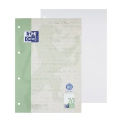 OXFORD Briefblock Recycling DIN A4 blanko