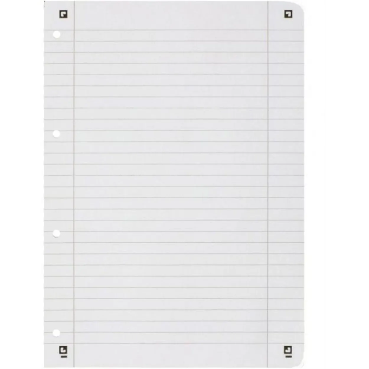 Oxford Collegeblock Touch, A4+, liniert, 80 Blatt, aqua