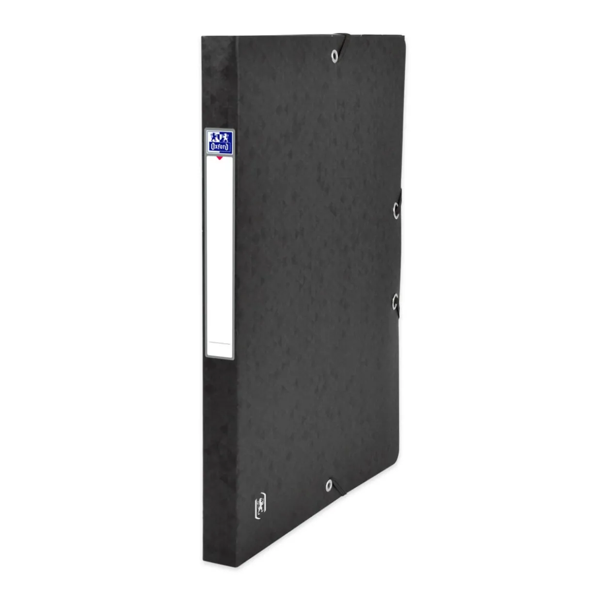 OXFORD Heftbox TOP FILE+ 2,5 cm schwarz