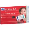OXFORD 80 Karteikarten FLASH 2.0 DIN A7 weiß kariert