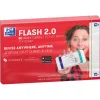 OXFORD 80 Karteikarten FLASH 2.0 DIN A7 weiß, rot blanko
