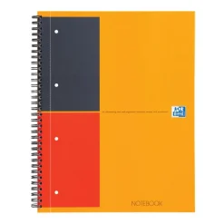Oxford Notebook A4+ ORANGE 100104036 80Blatt 80gr liniert 6mm