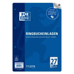 OXFORD Ringbucheinlage A4 liniert, 50 Blätter 400131582
