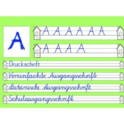 Oxford Schreiblernheft, DIN A4 quer, Lineatur: SL