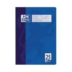 OXFORD Schulheft Lineatur 25 liniert DIN A4 Außenrand, 16 Blatt