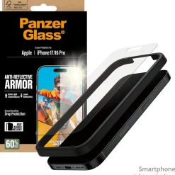 PanzerGlass Anti-Reflective Armor Screen Protector iPhone 17/ iPhone 16 Pro