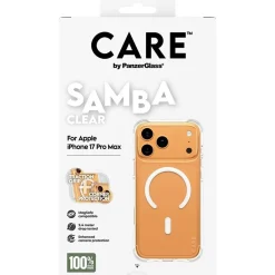 PanzerGlass CARE BY FASHIONABLE CASE SAMBA W. WHITE MAGSAFE IPHONE 17 PRO M