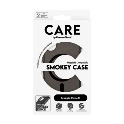 PanzerGlass CARE Flagship Case Urban Combat MagSafe iPhone 16 smokey/ black