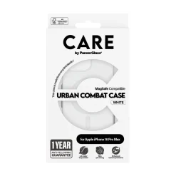 PanzerGlass CARE Flagship Colors iPhone 16 Pro Max weiß