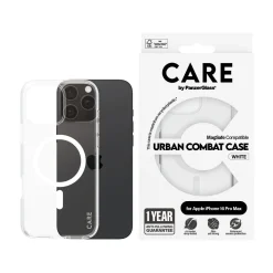 PanzerGlass CARE Flagship Colors iPhone 16 Pro Max weiß