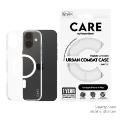 PanzerGlass CARE Flagship Colors iPhone 16 Plus weiß