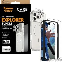 PanzerGlass CARE 3-in-1 Flagship Explorer Bundle iPhone 17 Pro Max