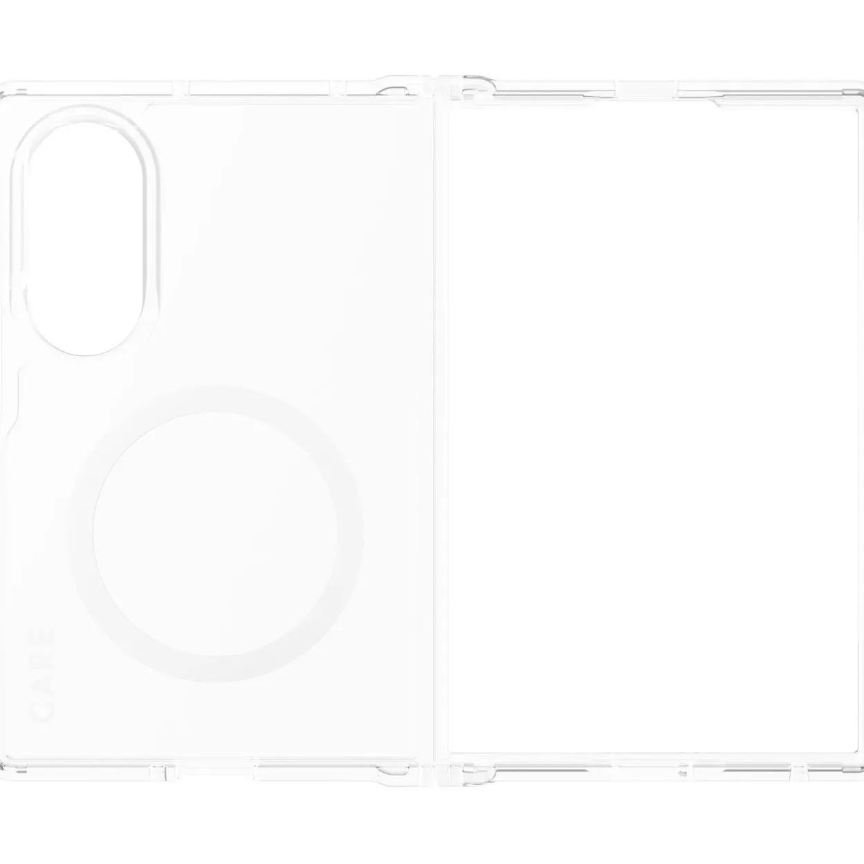 PanzerGlass CARE Urban Combat Case Transparent w White Qi Samsung Galaxy Z Fold8
