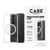 PanzerGlass CARE Urban Explorer Case transparent w. white Qi Samsung Galaxy S26