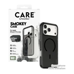 PanzerGlass CARE Urban Explorer Case Smokey w. black MagSafe iPhone 17 Pro Max