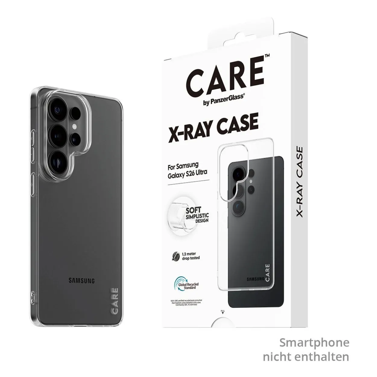 PanzerGlass CARE X-Ray Case Samsung Galaxy S26 Ultra