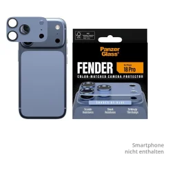 PanzerGlass Fender Camera Lens Protector shades of blue iPhone 18 Pro