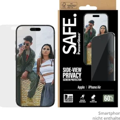 PanzerGlass SAFE. Privacy Screen Protector iPhone 17 Air Ultra-Wide Fit