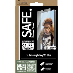 PanzerGlass SAFE Screen Protector Samsung Galaxy S25 Ultra Ultra-Wide Fit