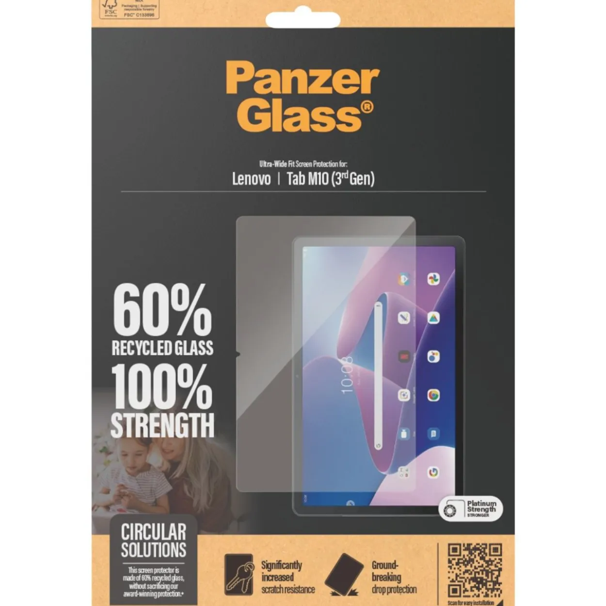 PANZERGLASS SCREEN PROTECTOR SCREEN PROTECTOR LENOVO TAB M10
