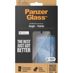 PanzerGlass Screen Protector Google Pixel 8a Ultra-Wide Fit
