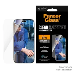 PanzerGlass Screen Protector iPhone 18 Pro - Classic Fit