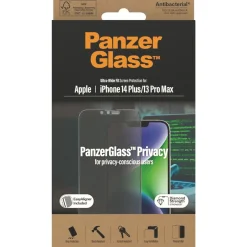 PanzerGlass SP iPhone 14 Plus UWF Privacy AB m. Applikator