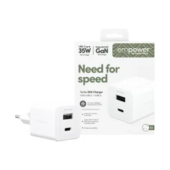 PANZERGLASS TURBO 35W CHARGER INCL. USB-C EM94326