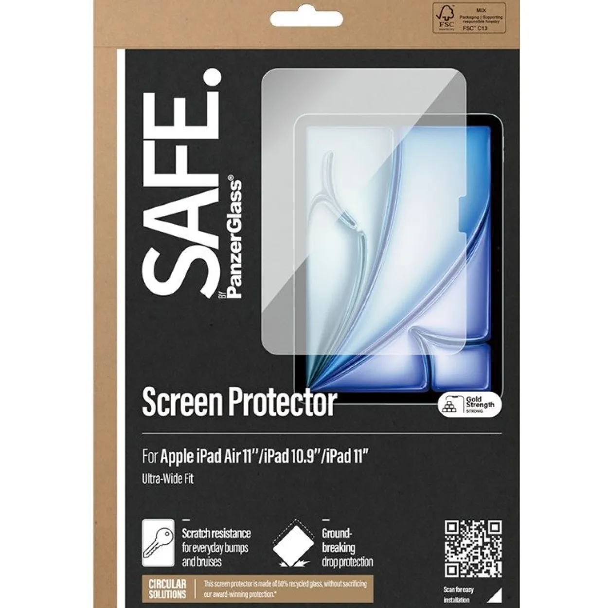 PanzerGlass UWF SCREEN PROTECTOR IPAD AIR 10.9 (2024)/IPAD 10.9