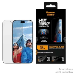 PanzerGlass 2-Way Privacy Screen Protector iPhone 18 Pro