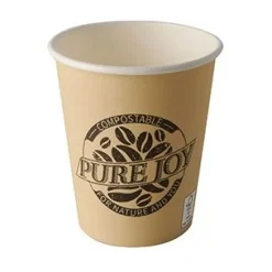 PAPSTAR 50 Einweg-Kaffeebecher PURE JOY 0,2 l