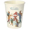 PAPSTAR 50 Einweg-Trinkbecher Hello Winter 0,2 l