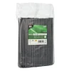 PAPSTAR 100 Strohhalme pure schwarz