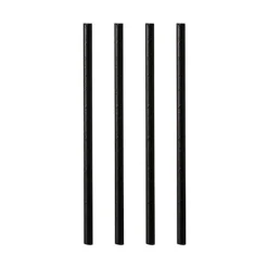 PAPSTAR 100 Strohhalme pure schwarz