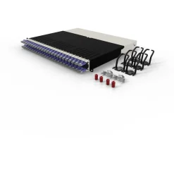 Patchbox Boxes Cat 6A 8HE STP 0,8m lila