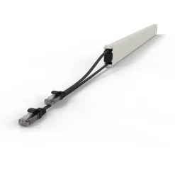 Patchbox Kassette Cat 6A 46HE UTP 2,5m schwarz