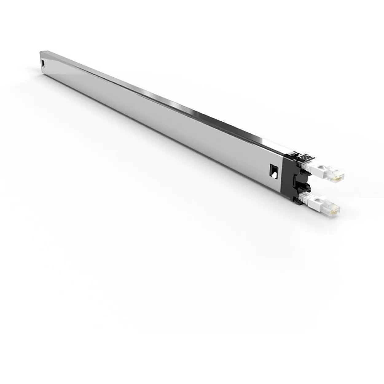 PATCHBOX Plus+ Kupferkassette einziehbar CAT 6a UTP 1,8m weiss für bis zu 30HE