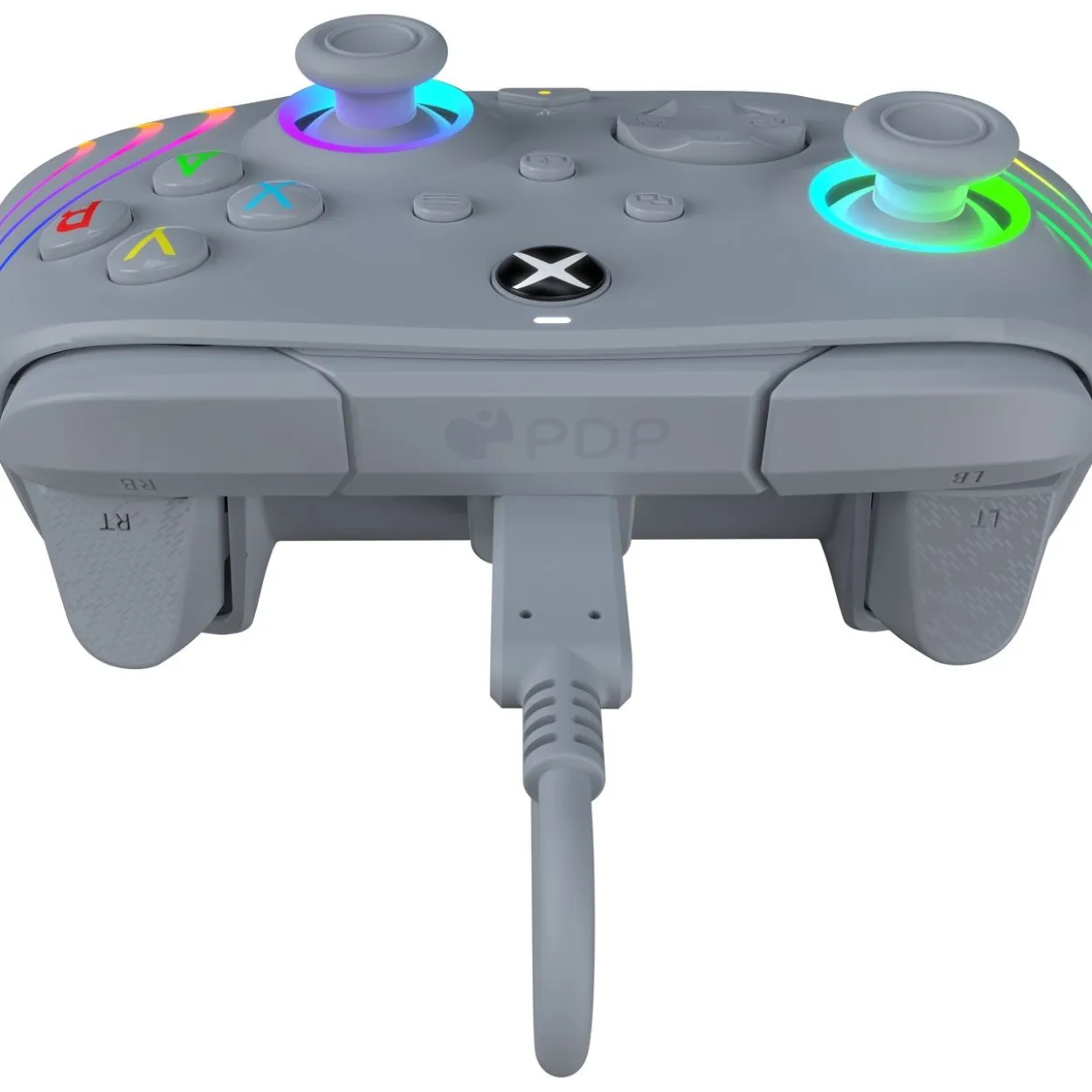 PDP Controller kabelgebunden Afterglow Wave grau XBOX Serie