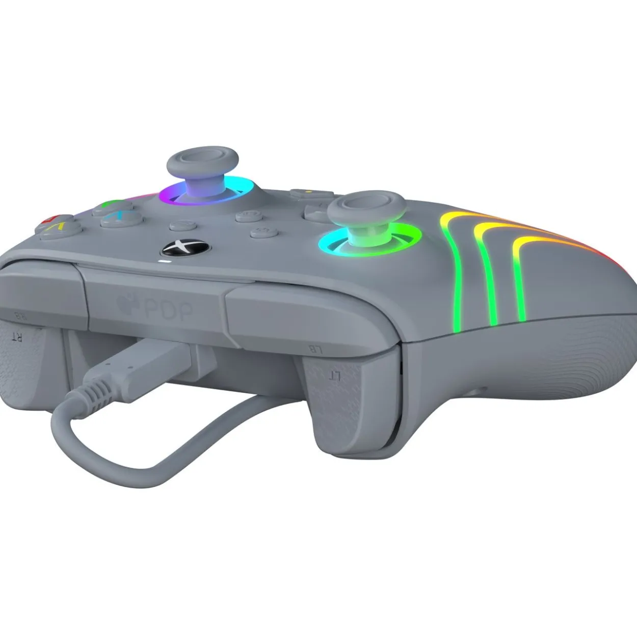 PDP Controller kabelgebunden Afterglow Wave grau XBOX Serie