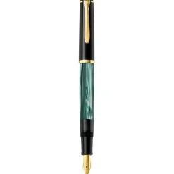 Pelikan Classic M200 Kolbenfüller grün-marmoriert/gold F (fein)