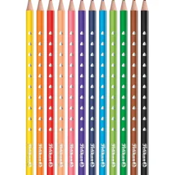 Pelikan Dreikant-Buntstifte Silverino dünn, 12er Kartonetui