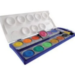Pelikan Farbkasten 12Farben u 1 TB Deckweiß 735K/12