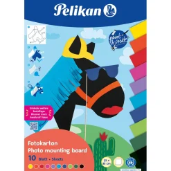 Pelikan Fotokarton Block FOKA, 10 Blatt, 23X33cm, f.s.