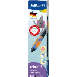 Pelikan griffix Bleistift Linkshänder Neon Black Faltschachtel