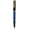 Pelikan Souverän R800 Tintenroller schwarz/blau/gold 0,5 mm, Schreibfarbe: schwarz, 1 St.